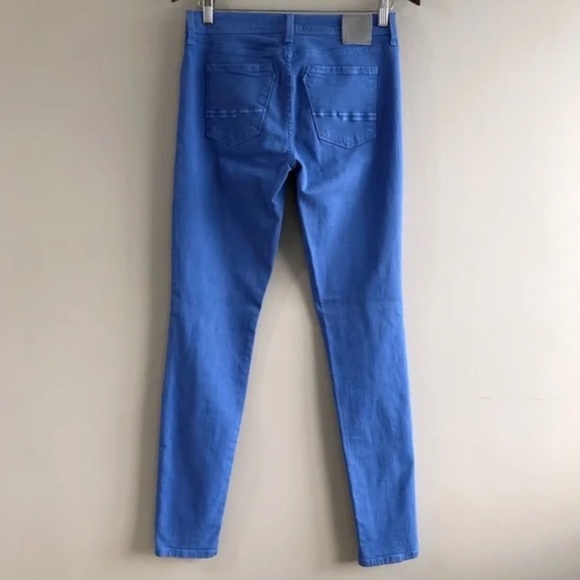 Bench Soft Stretchy Mid Rise Skinny Leg Fit Coloured Denim Jeans Pants Blue - Picture 5 of 10